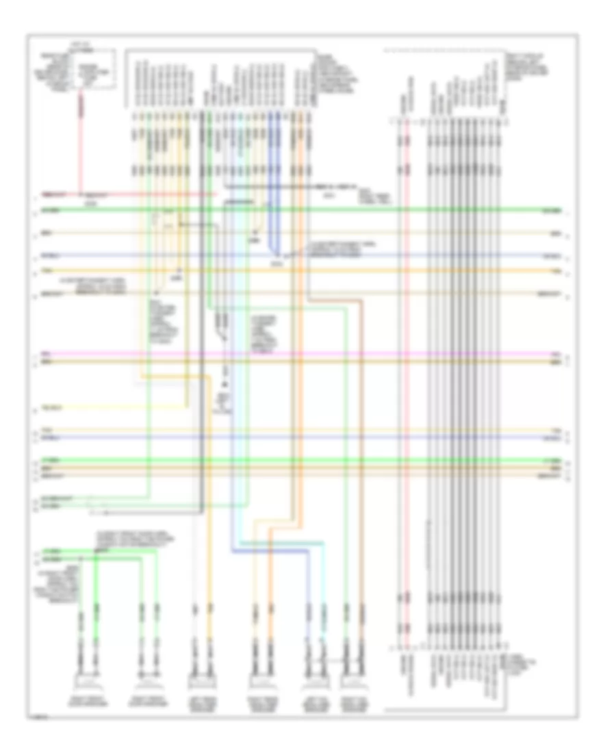 Radio Wiring Diagrams, LT (2 of 4) for Chevrolet Chevy Express G3500 2001