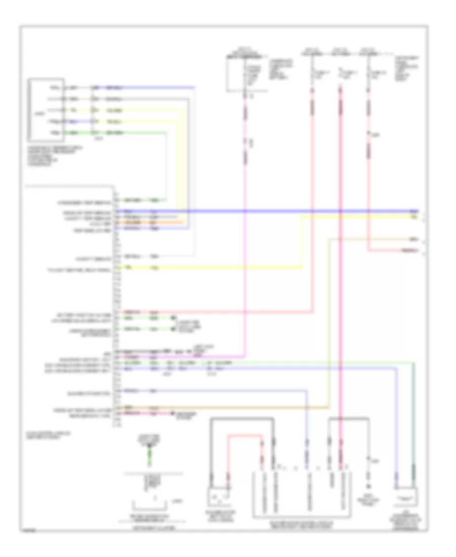 Automatic A C Wiring Diagram 1 of 4 for Chevrolet Malibu LTZ 2013