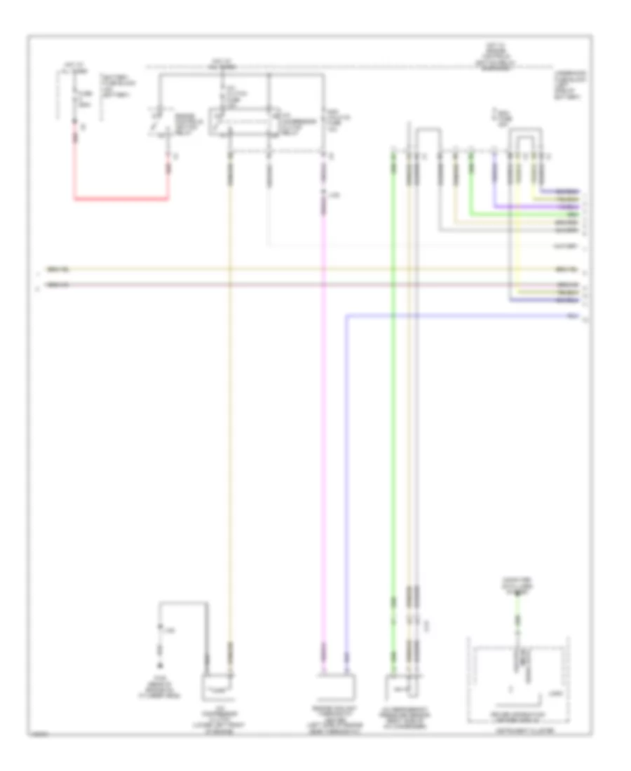 Manual AC Wiring Diagram (3 of 4) for Chevrolet Malibu LTZ 2013