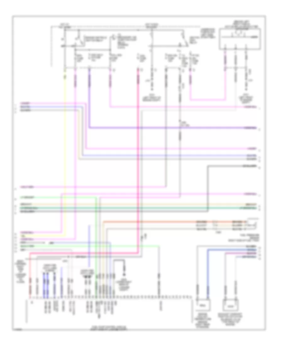 2 4L VIN R Engine Controls Wiring Diagram 2 of 6 for Chevrolet Malibu LTZ 2013