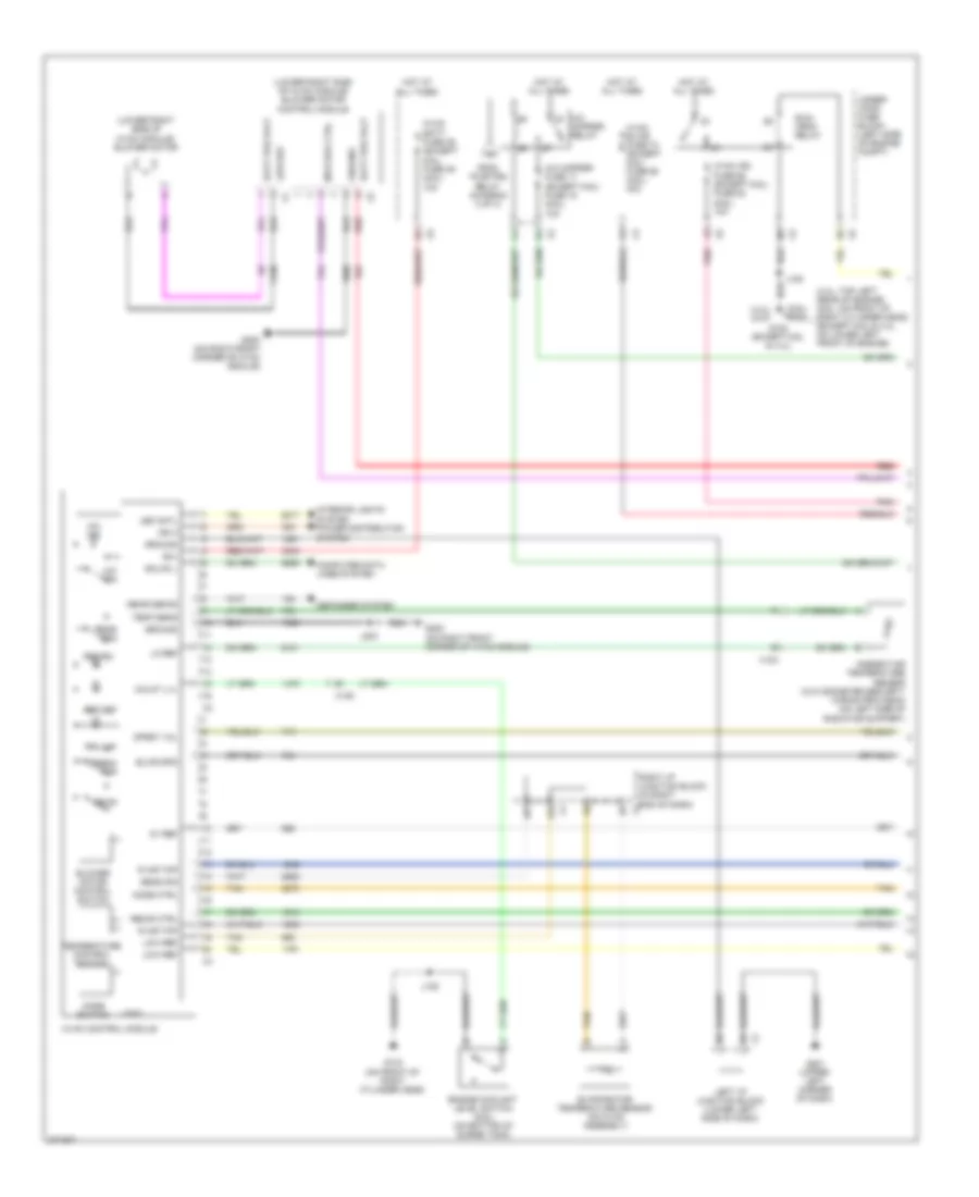 Manual AC Wiring Diagram (1 of 3) for Chevrolet Silverado 1500 2012