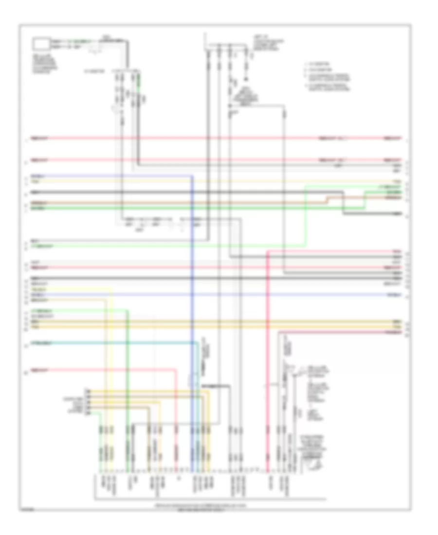 Navigation Wiring Diagram, with UYS, Y91  UQA (2 of 5) for Chevrolet Silverado 1500 2012