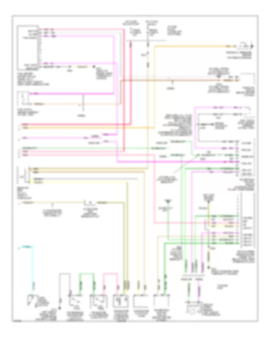 Instrument Cluster Wiring Diagram (2 of 2) for Chevrolet Chevy Express G1500 2002