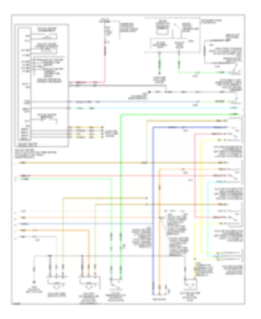 Manual AC Wiring Diagram, Cargo Van (2 of 3) for Chevrolet Express 3500 2014