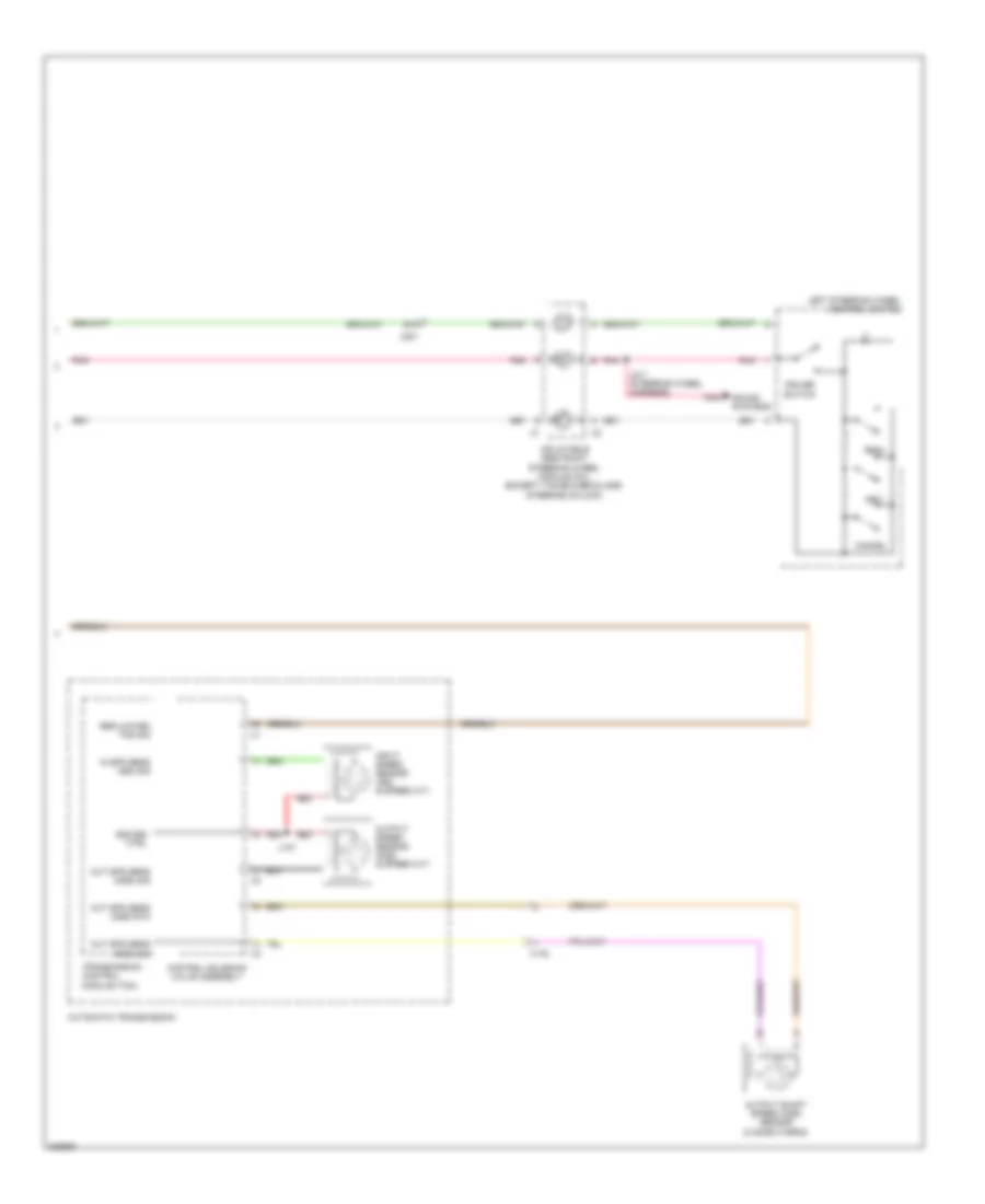 Cruise Control Wiring Diagram (2 of 2) for Chevrolet Suburban K1500 2011