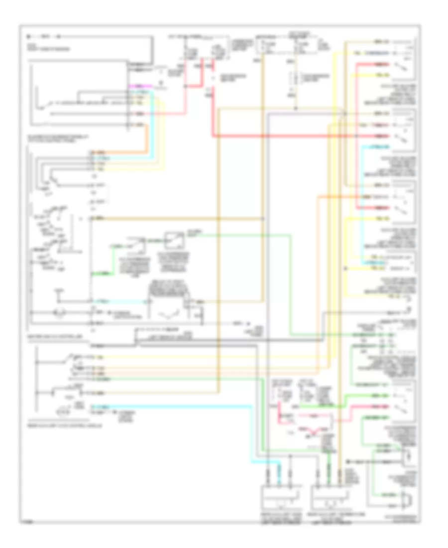 AC Wiring Diagram, Cargo Van for Chevrolet Chevy Express G3500 1996