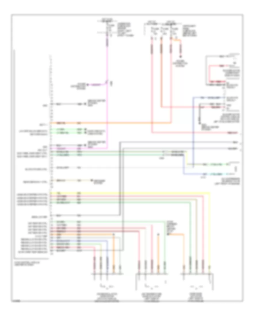 Manual AC Wiring Diagram (1 of 2) for Chevrolet Cruze LTZ 2012