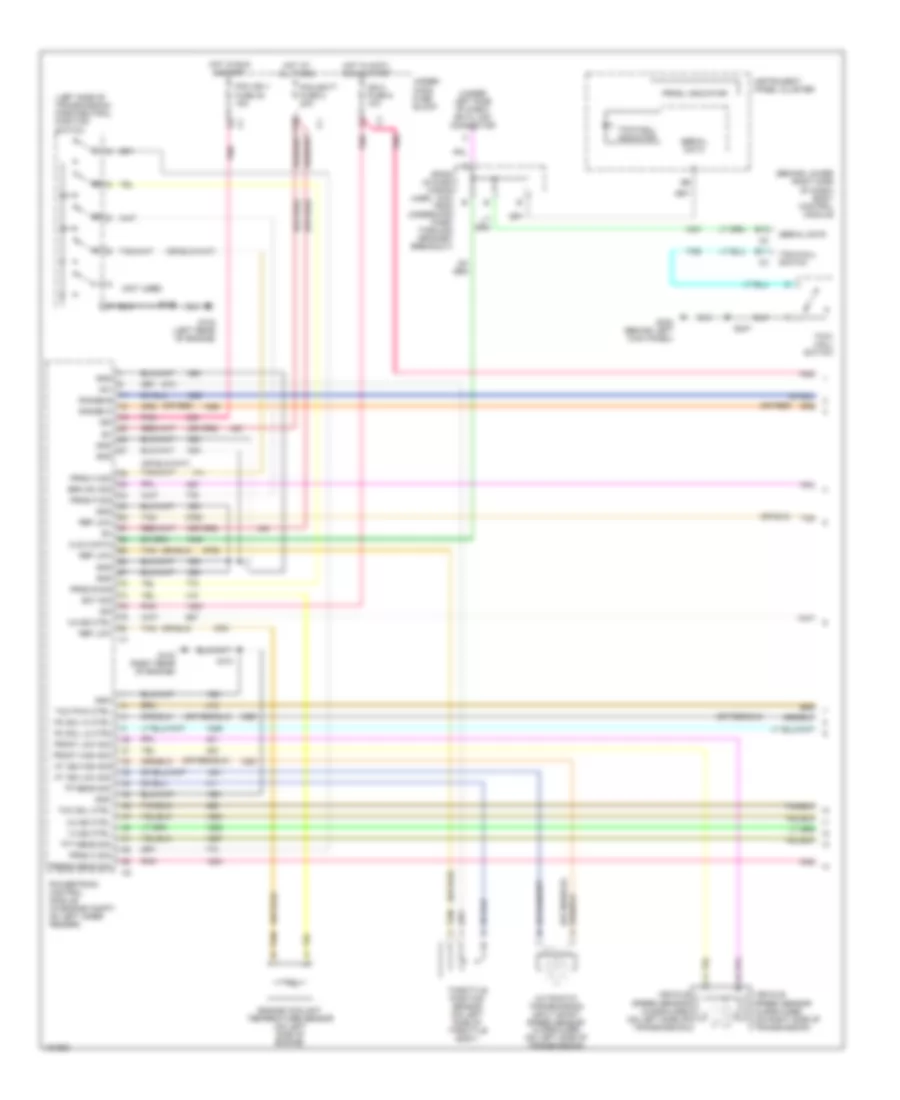 A T Wiring Diagram 1 of 2 for Chevrolet Chevy Express H2004 1500