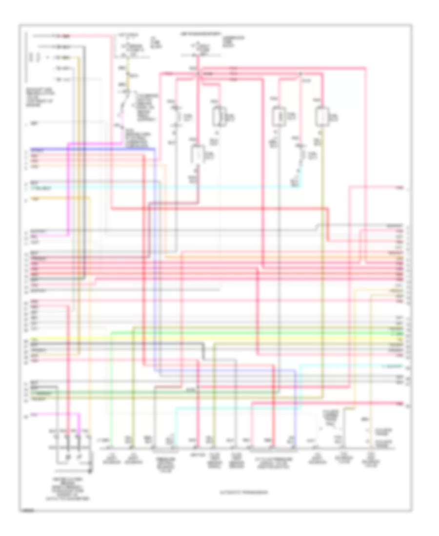 4 3L VIN W Engine Performance Wiring Diagrams 2 of 4 for Chevrolet Chevy Express G2002 2500