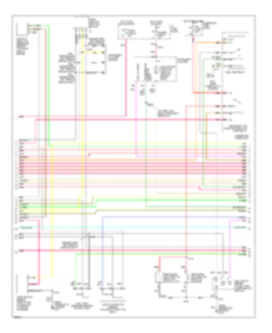 5.0L VIN M, Engine Performance Wiring Diagrams (3 of 4) for Chevrolet Chevy Express G2500 2002