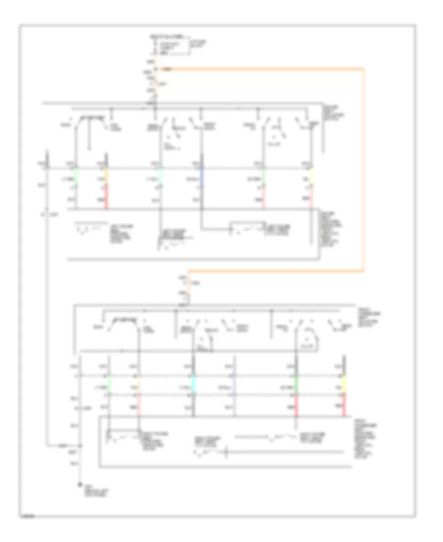 Power Seat Wiring Diagrams for Chevrolet Chevy Express G2002 2500