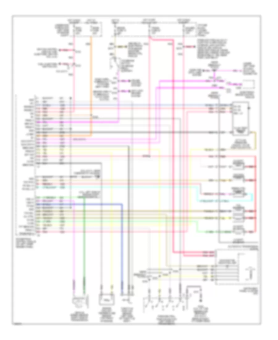 4 3L VIN W A T Wiring Diagram 4L60 E for Chevrolet Chevy Express G2002 2500