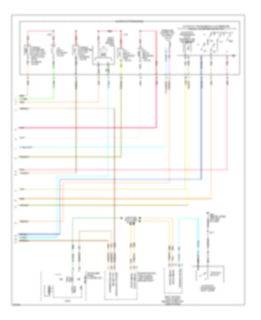 A T Wiring Diagram 2 of 2 for Chevrolet Avalanche 2008