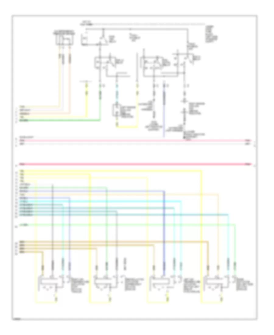Manual AC Wiring Diagram (3 of 4) for Chevrolet Avalanche 2008