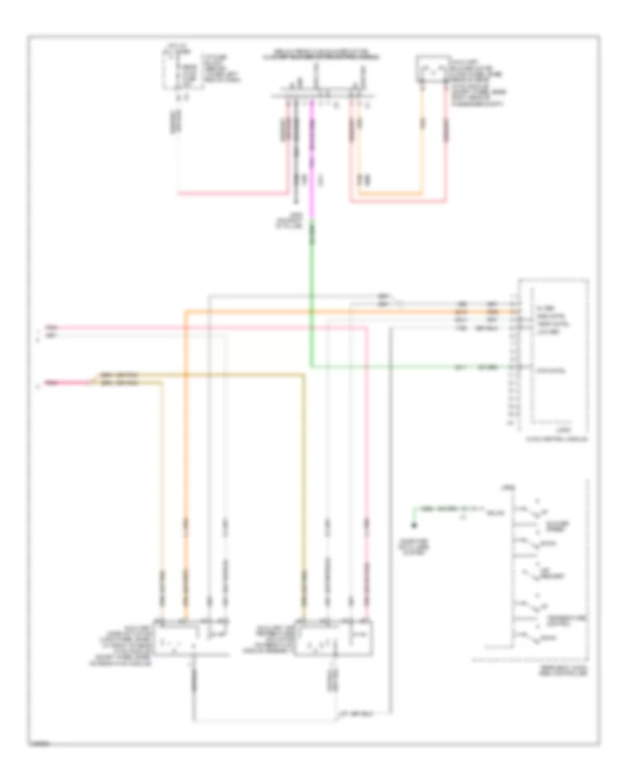 Manual AC Wiring Diagram (4 of 4) for Chevrolet Avalanche 2008