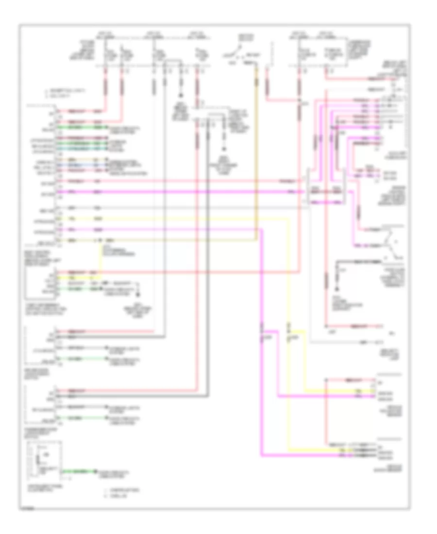 Anti theft Wiring Diagram for Chevrolet Avalanche 2008