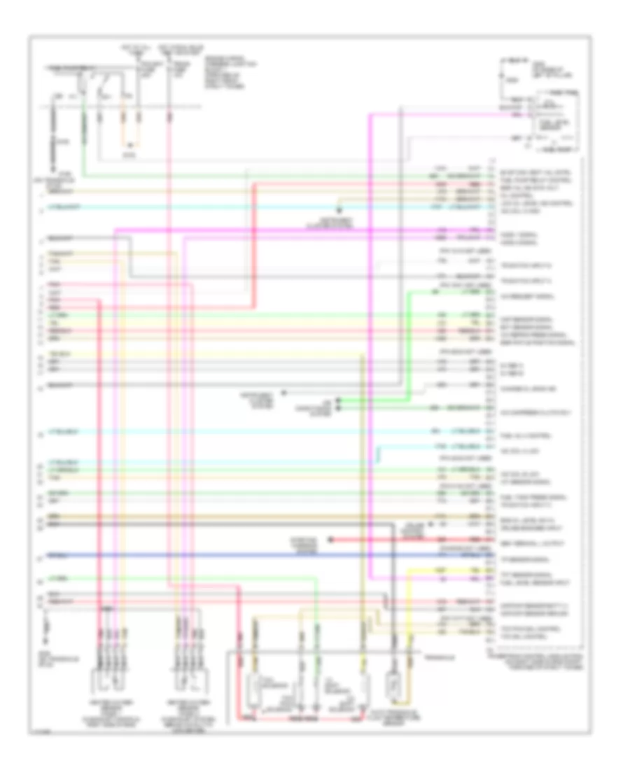 3.1L VIN M, Engine Performance Wiring Diagrams (4 of 4) for Chevrolet Lumina 1999