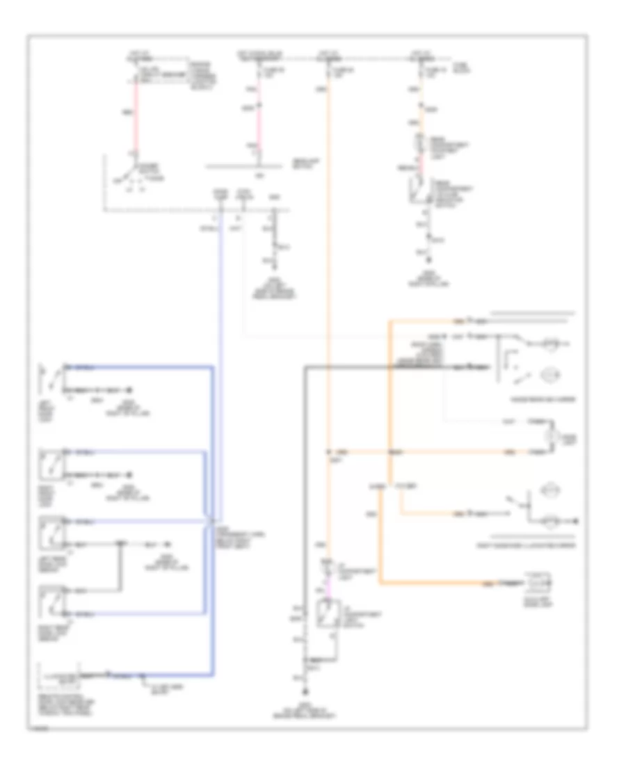 Courtesy Lamps Wiring Diagram for Chevrolet Lumina 1999