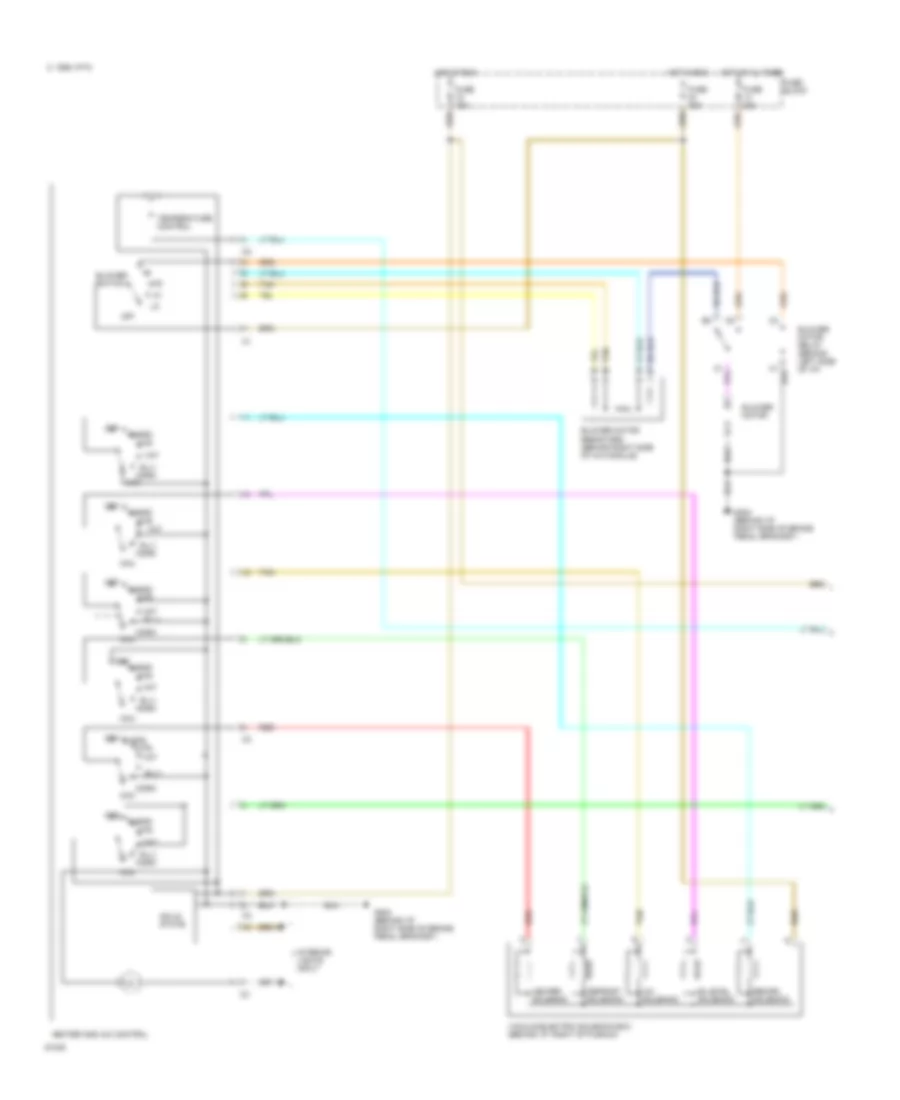 A C Wiring Diagram C60 1 of 2 for Chevrolet Lumina 1995