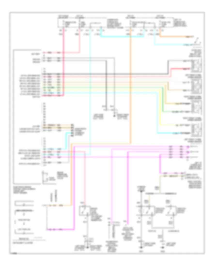 Anti-Lock Brakes Wiring Diagram (Alero  Grand Am) for Chevrolet Cutaway G3500 2001