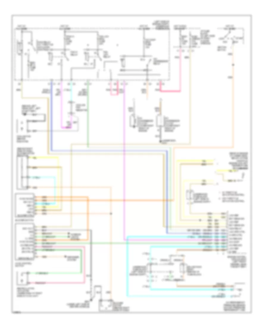 Manual A C Wiring Diagram Notchback for Chevrolet Aveo 2008