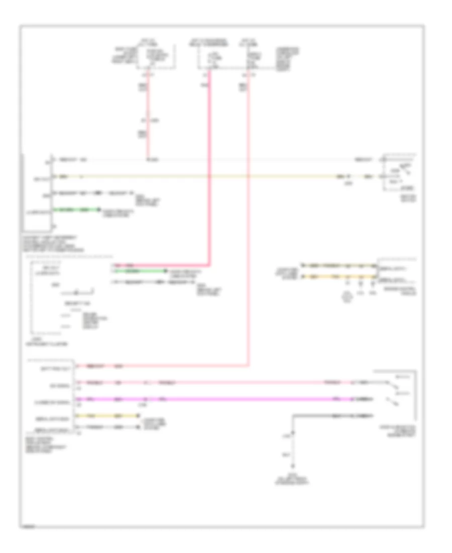 Pass Key Wiring Diagram for Chevrolet Express LT 2014 3500