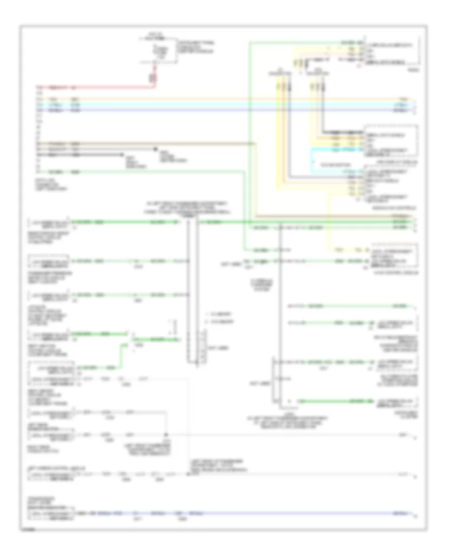 Computer Data Lines Wiring Diagram 1 of 2 for Chevrolet Equinox LS 2012