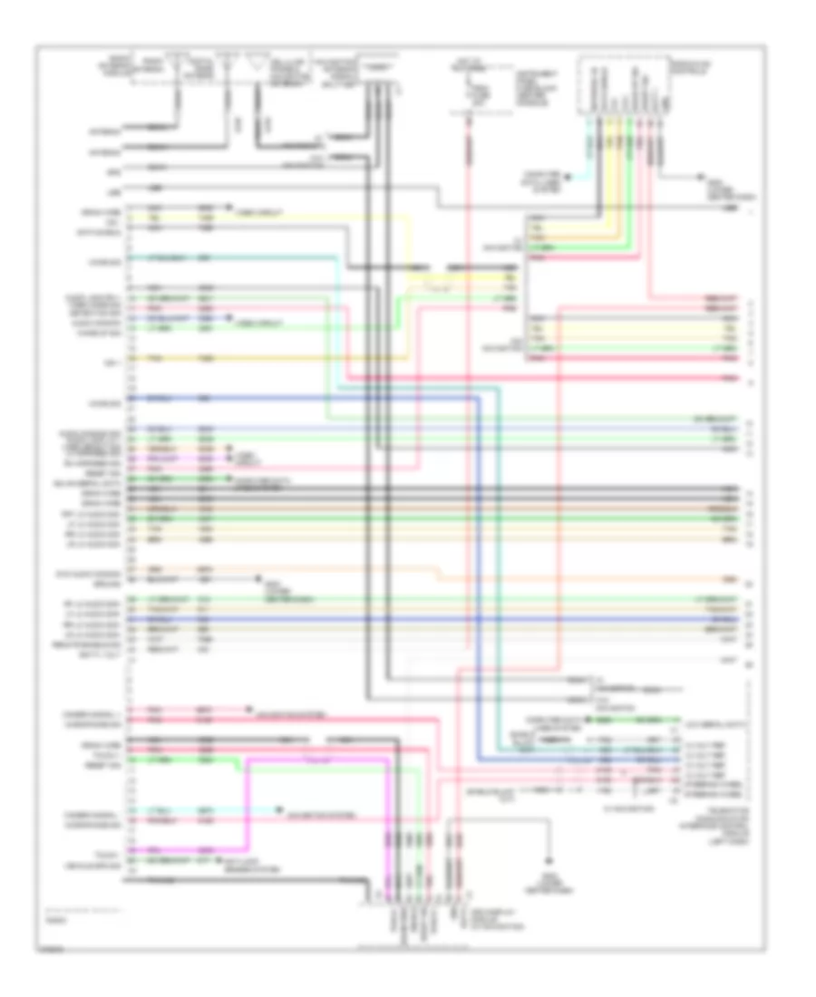 Radio Wiring Diagram (1 of 3) for Chevrolet Equinox LS 2012