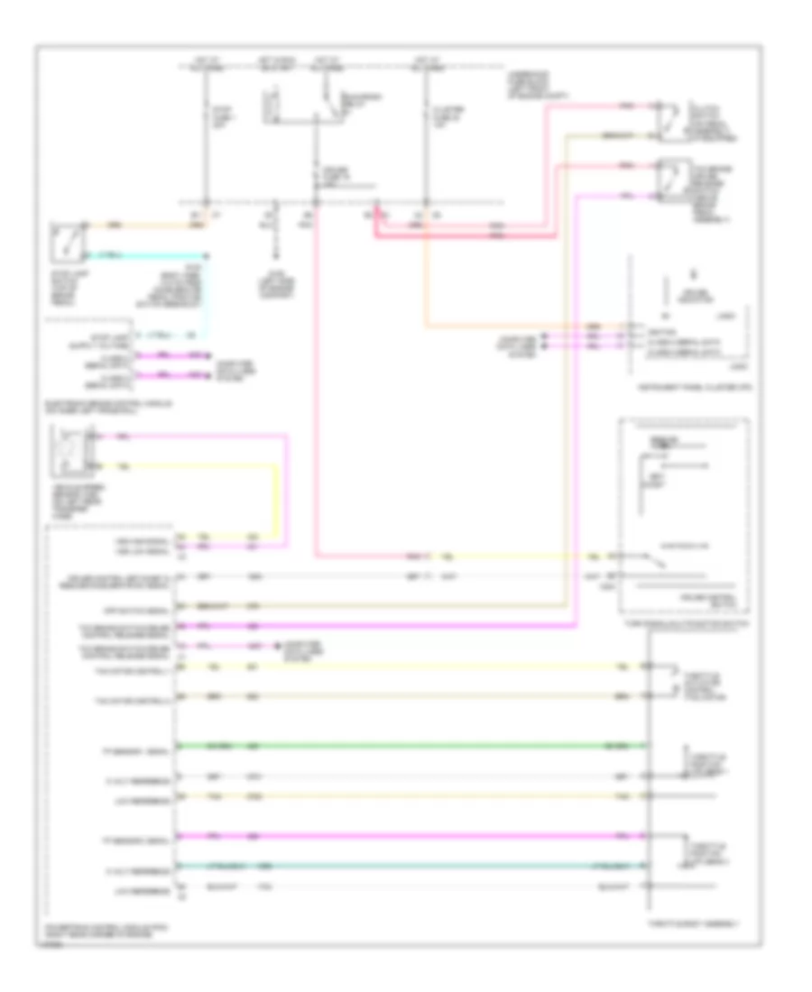 Cruise Control Wiring Diagram for Chevrolet Colorado 2004