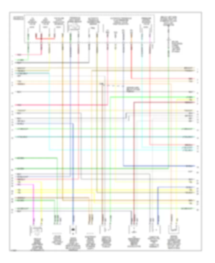 3.4L VIN E, Engine Performance Wiring Diagrams (2 of 4) for Chevrolet Impala 2001