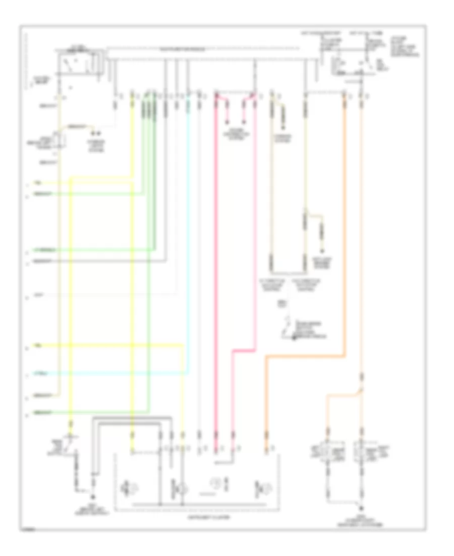 Headlights Wiring Diagram, Notchback (2 of 2) for Chevrolet Aveo LS 2008