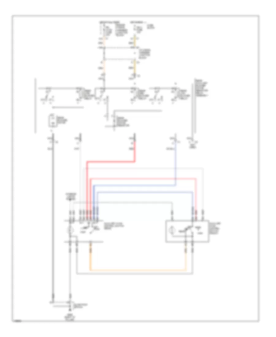 Manual A C Wiring Diagram Rear with A C only for Chevrolet Suburban K2000 1500