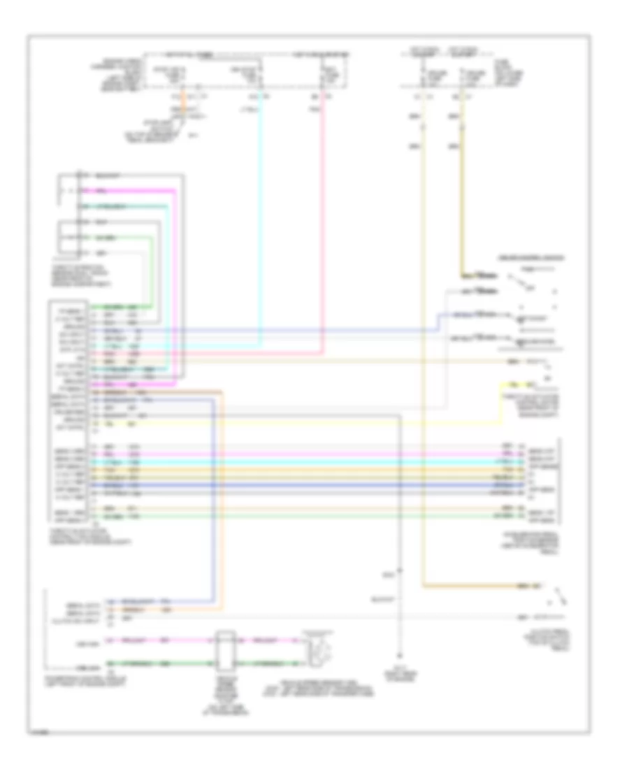 Cruise Control Wiring Diagram for Chevrolet Suburban K2000 1500