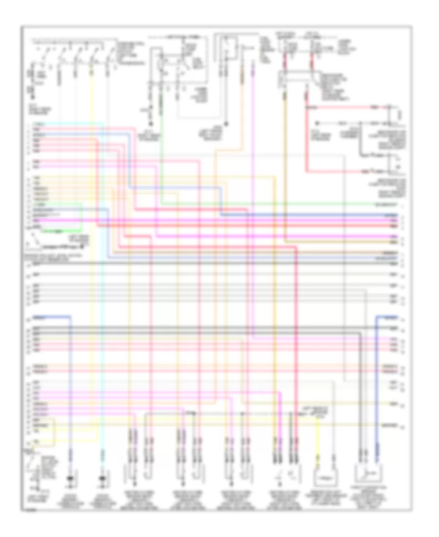 5 3L VIN T Engine Controls Wiring Diagram Except Canadian Built 2 of 5 for Chevrolet Suburban K2000 1500