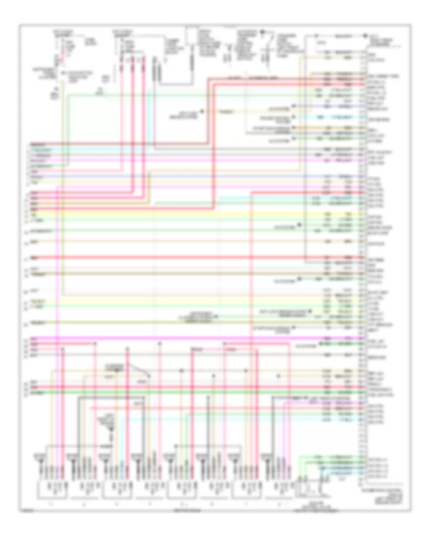 5.3L VIN T, Engine Performance Wiring Diagrams, Canadian Built (5 of 5) for Chevrolet Suburban K1500 2000