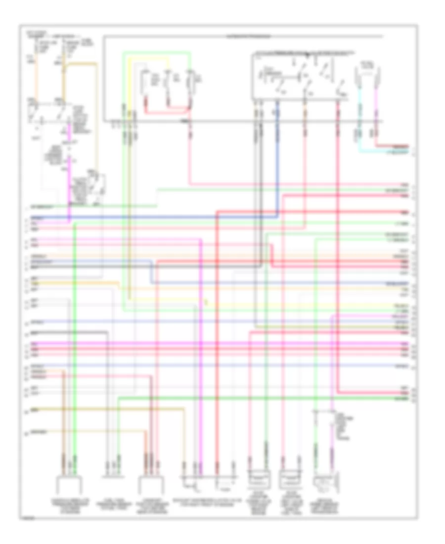 6.0L VIN U, Engine Performance Wiring Diagrams (3 of 5) for Chevrolet Suburban K1500 2000