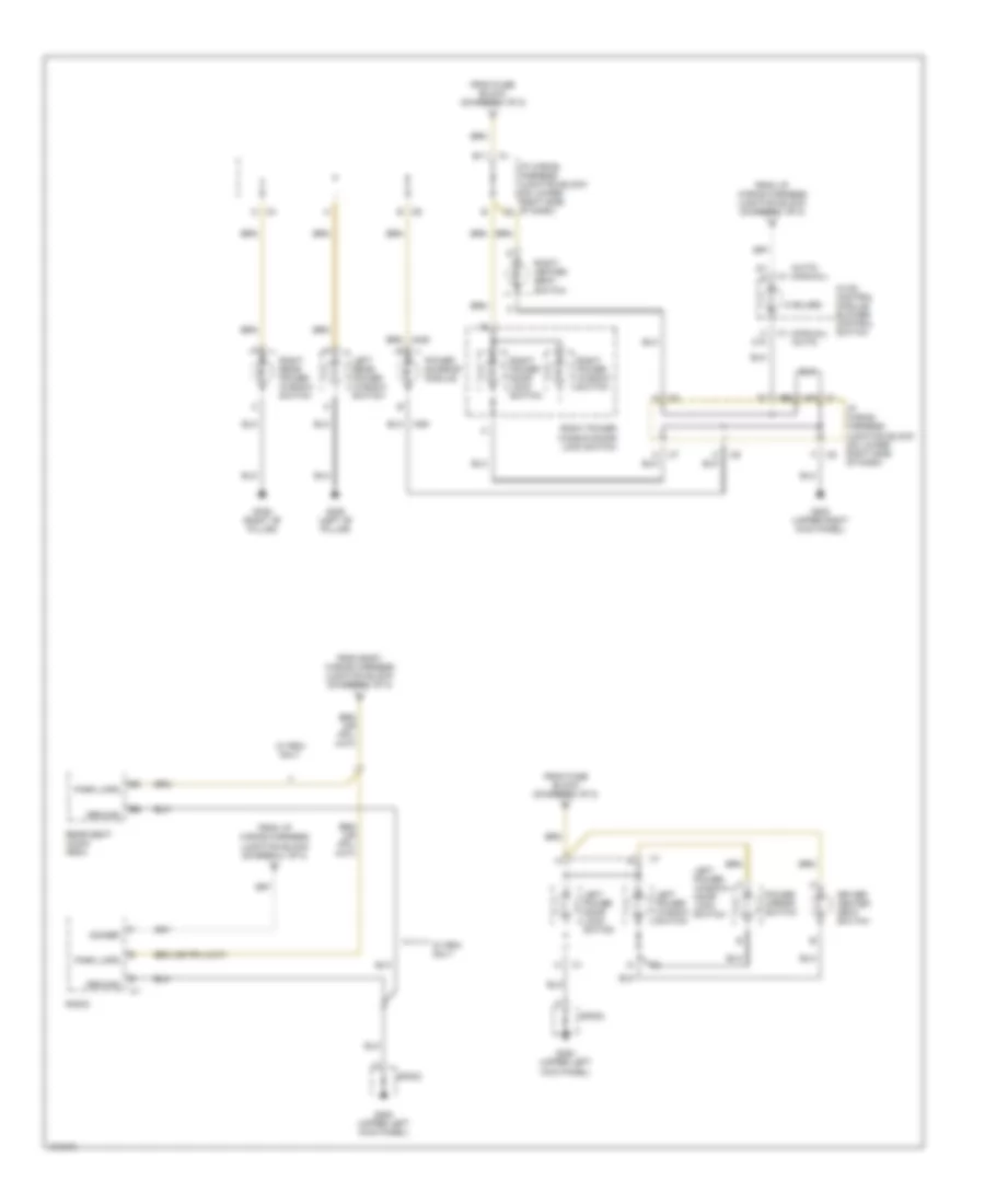 Instrument Illumination Wiring Diagram, Up Level (2 of 2) for Chevrolet Suburban K1500 2000