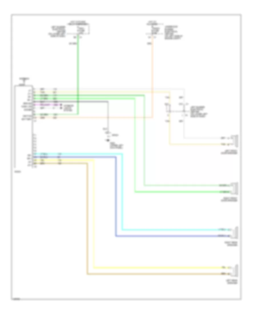 Radio Wiring Diagrams Base Radio for Chevrolet Suburban K2000 1500