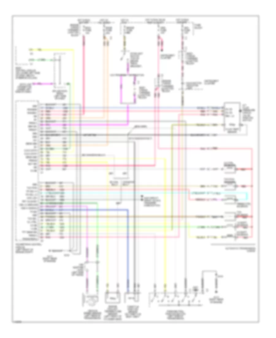 5 3L VIN T A T Wiring Diagram 4L60 E for Chevrolet Suburban K2000 1500