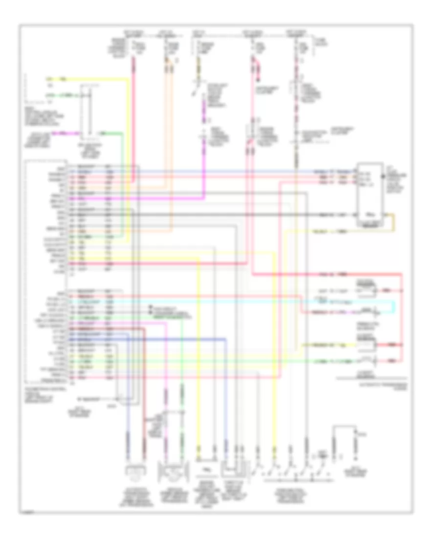 6 0L VIN U A T Wiring Diagram 4L80 E for Chevrolet Suburban K2000 1500