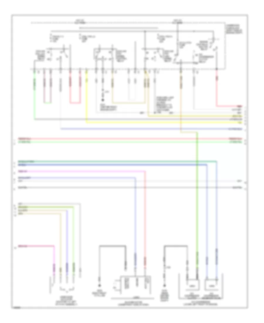 Manual AC Wiring Diagram (2 of 4) for Chevrolet Impala Eco 2014