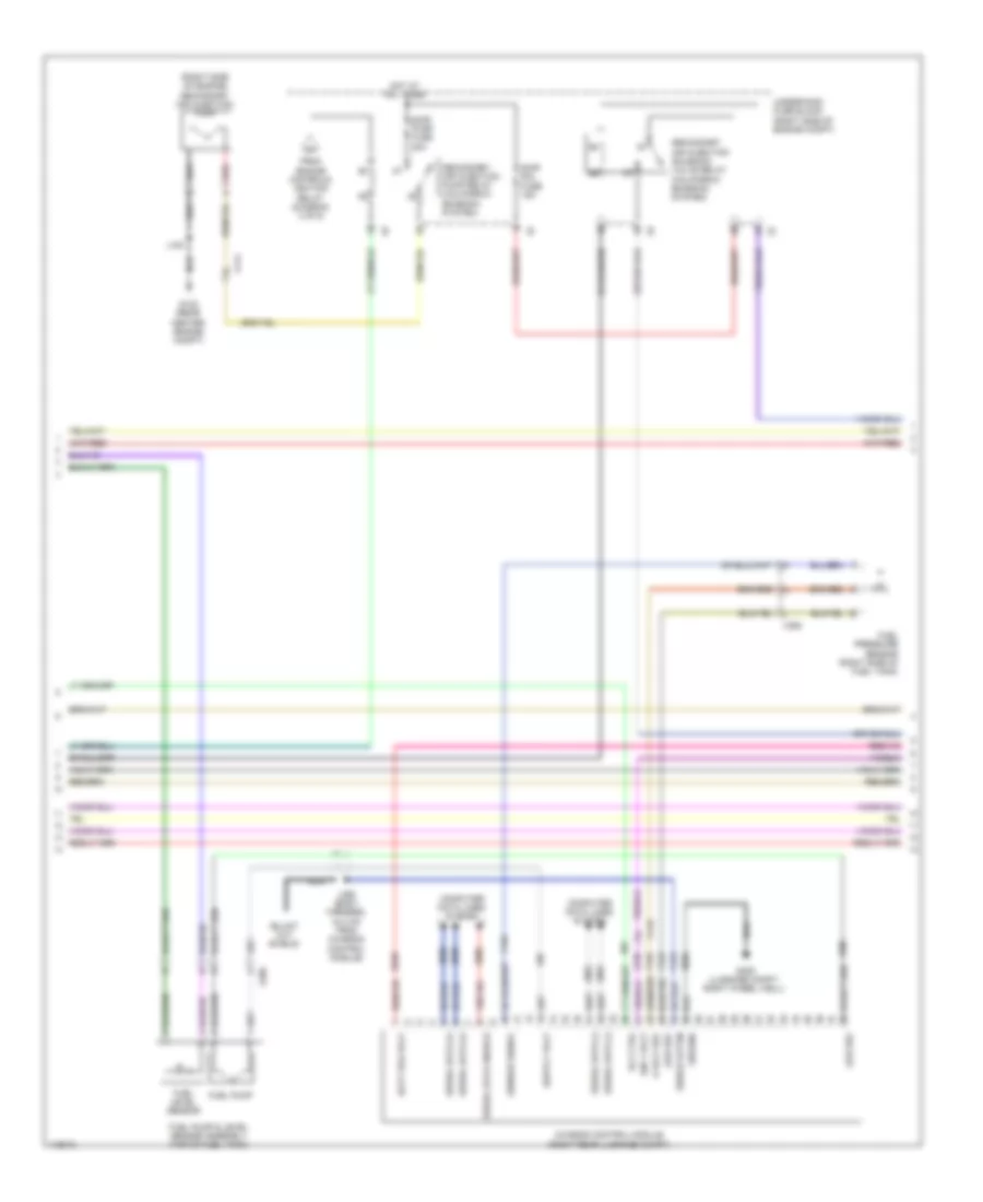 2.5L VIN L, Engine Performance Wiring Diagram (2 of 6) for Chevrolet Impala Eco 2014