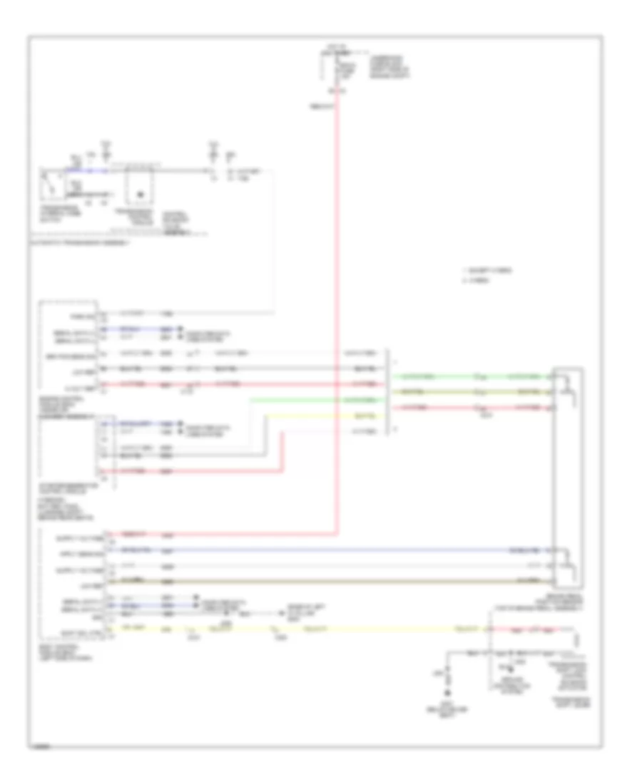 Shift Interlock Wiring Diagram for Chevrolet Impala Eco 2014
