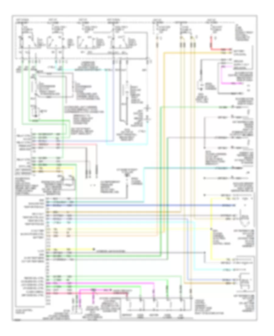 Automatic A C Wiring Diagram for Chevrolet Corvette 2004