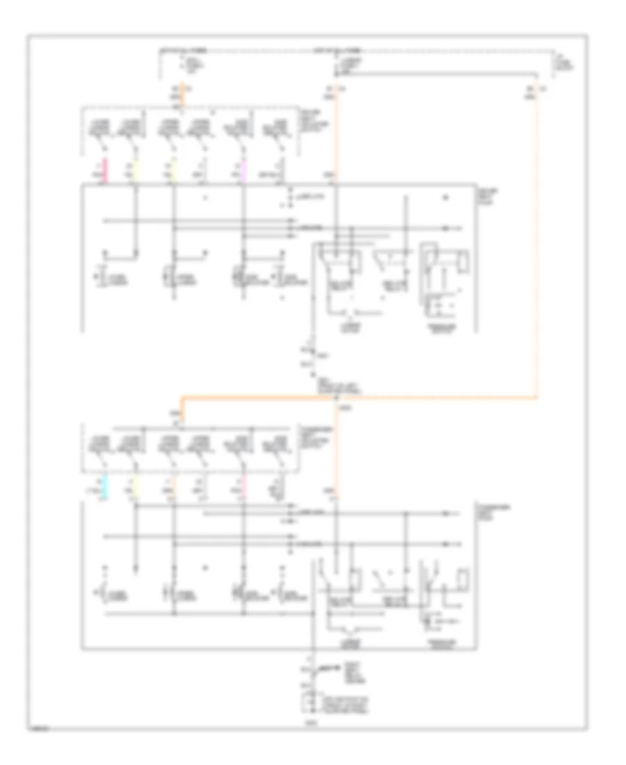 Lumbar Wiring Diagram for Chevrolet Corvette Z06 2002