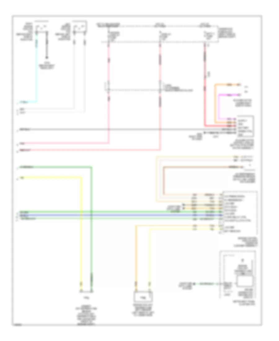 Manual AC Wiring Diagram (2 of 2) for Chevrolet Impala Limited LS 2014