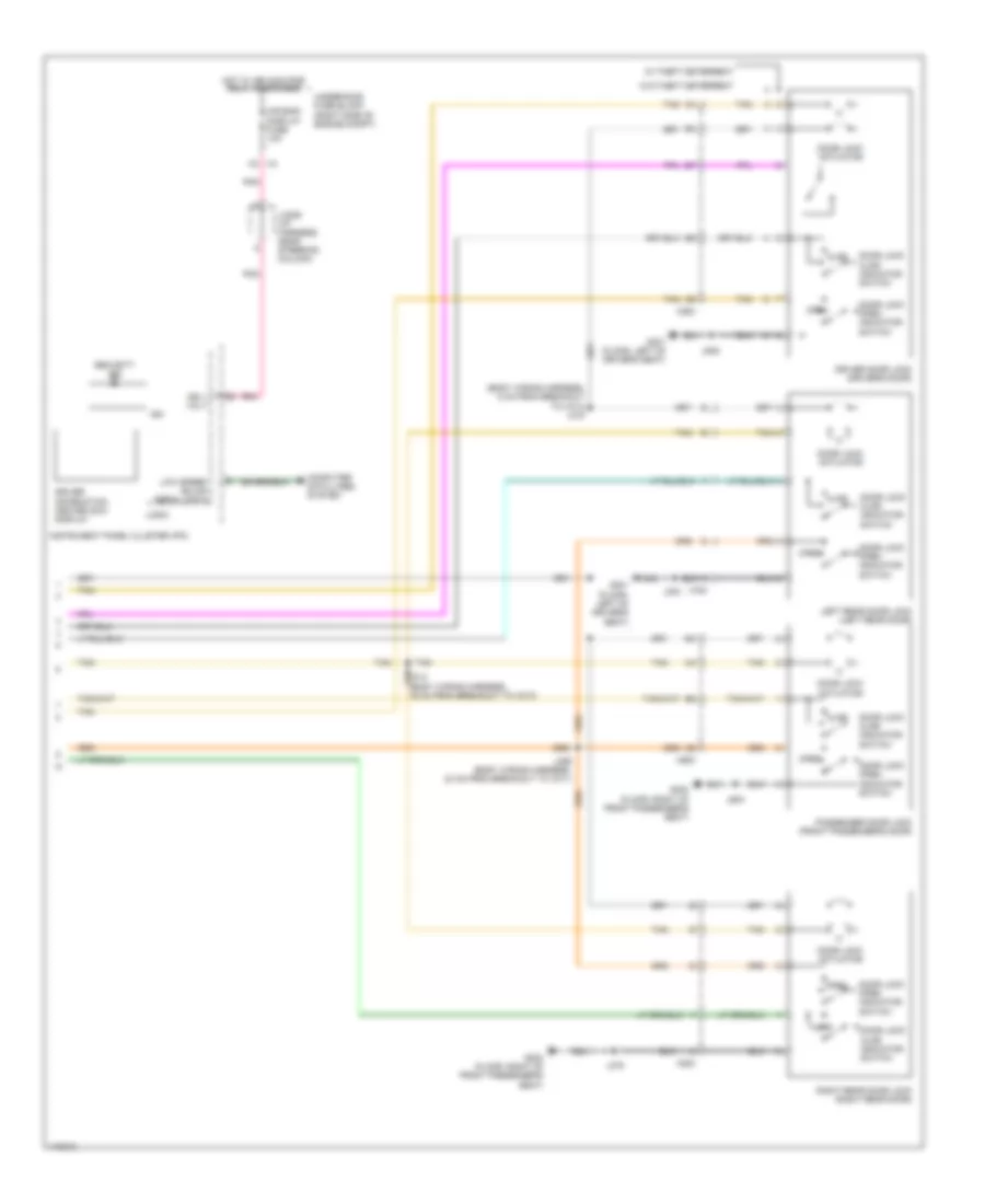 Forced Entry Wiring Diagram (2 of 2) for Chevrolet Impala Limited LS 2014