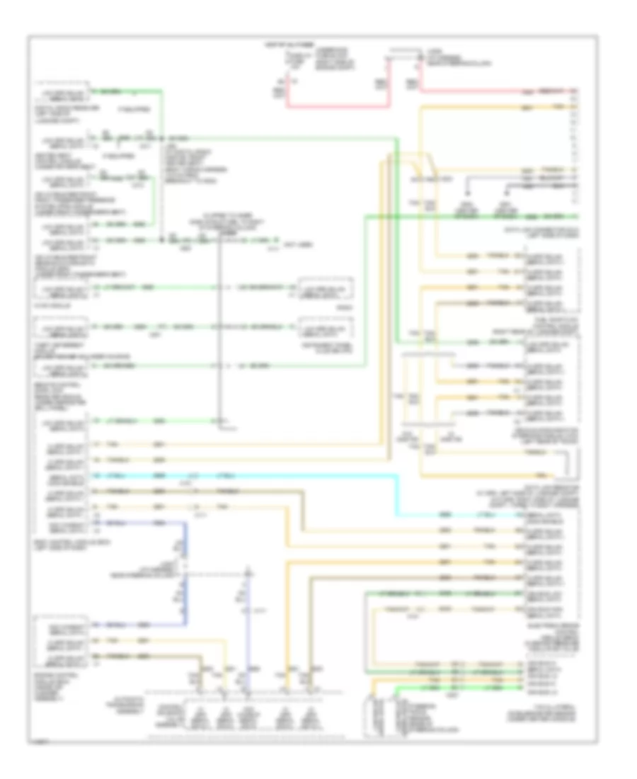 Computer Data Lines Wiring Diagram for Chevrolet Impala Limited LS 2014