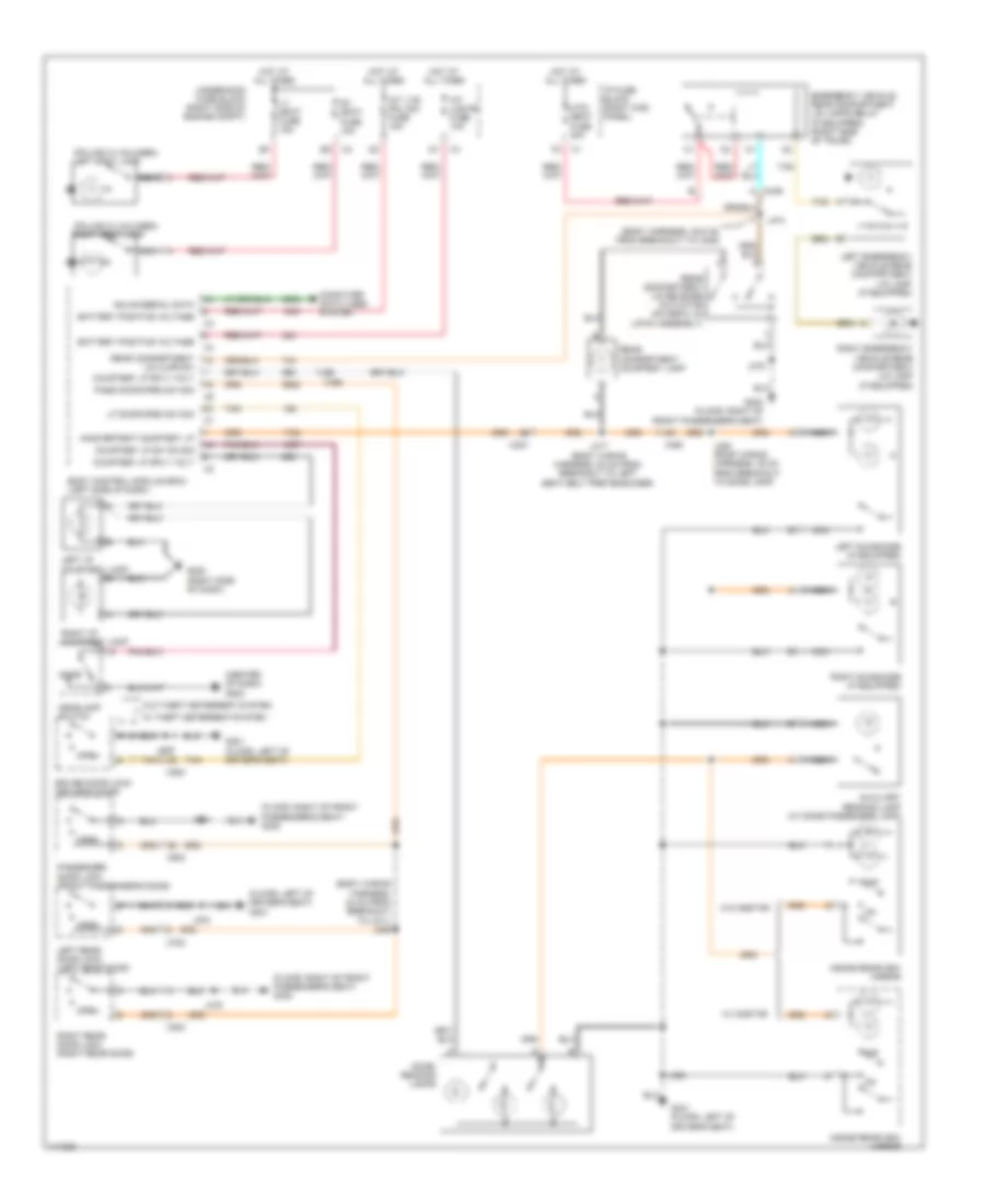 Courtesy Lamps Wiring Diagram for Chevrolet Impala Limited LS 2014