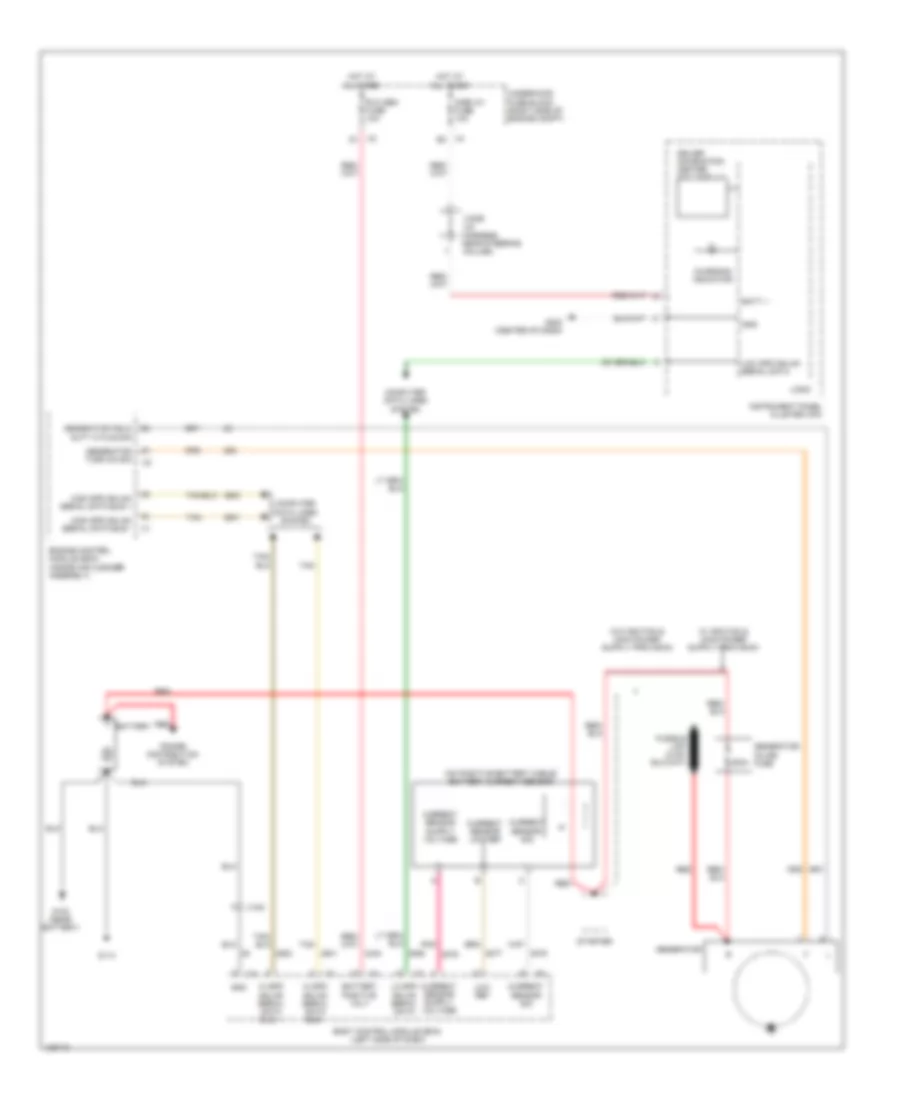 Charging Wiring Diagram for Chevrolet Impala Limited LS 2014